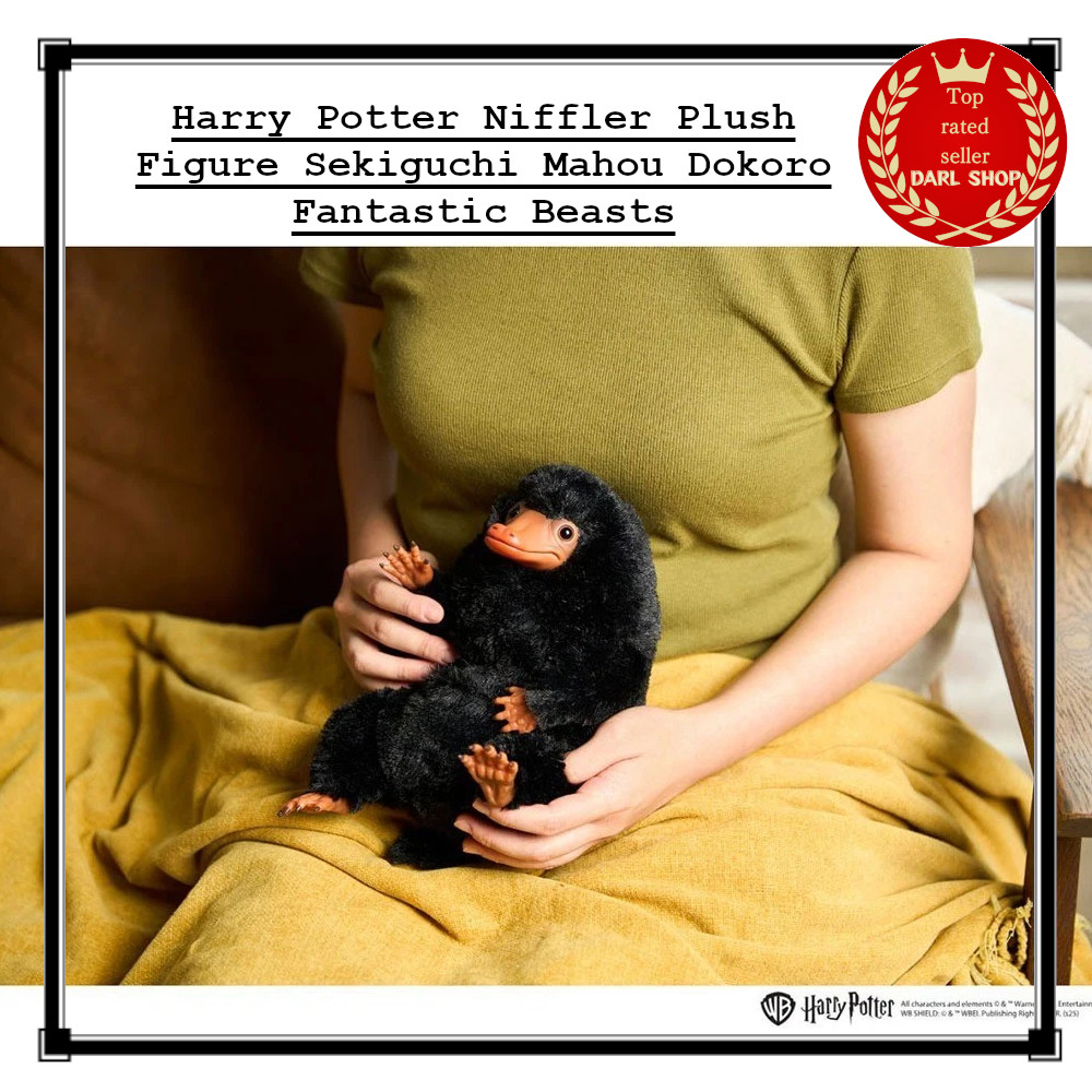 Harry Potter Niffler Plush Figure Sekiguchi Mahou Dokoro Fantastic Beasts