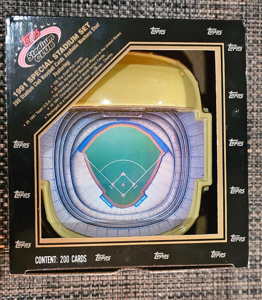 1991 topps stadium club special stadium set