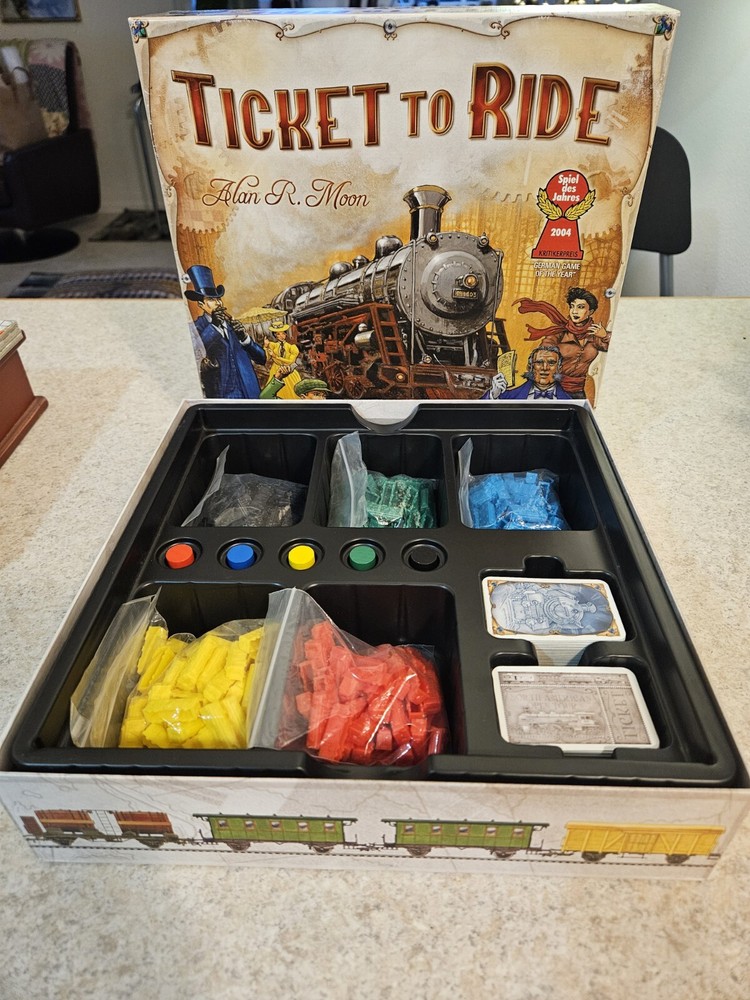 Days of Wonder Ticket To Ride by Alan R. Moon Train Adventure Board Game