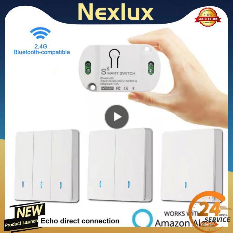 Tuya Smart APP WiFi Touch Wall Switch Light Wireless RF 433Mhz Relay Timer Modul