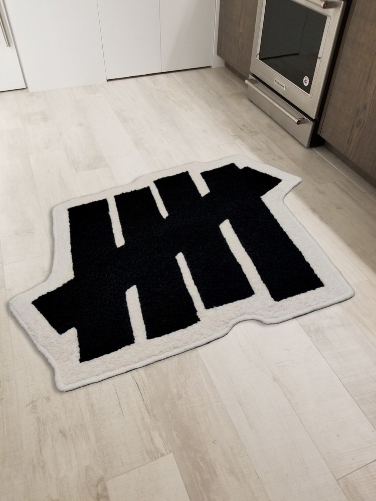 Undefeated UNDFTD 5 Strike Floor Mat Washable Area Runner Rug Living Room Carpet