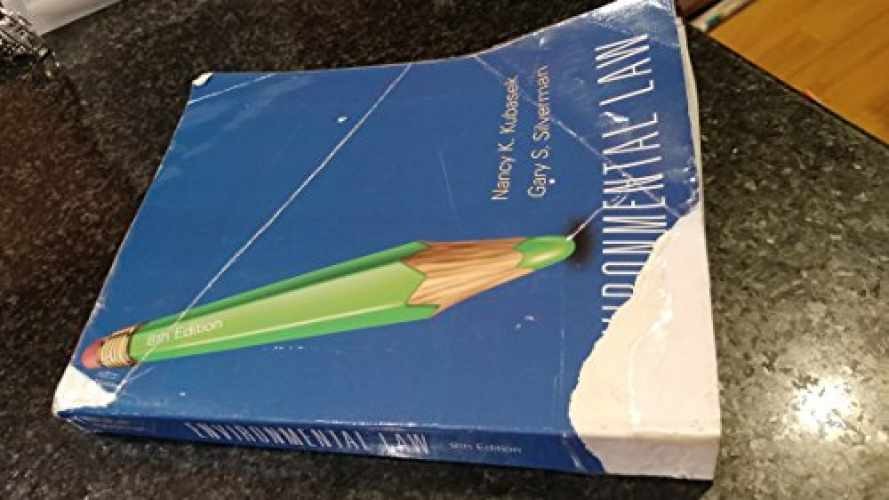 Environmental Law - Paperback, by Kubasek Nancy; Silverman Gary - Good