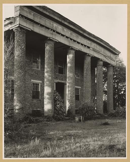 Photo:Huntsville Alabama Wade House 1939 Historic Greek Revival Mansion
