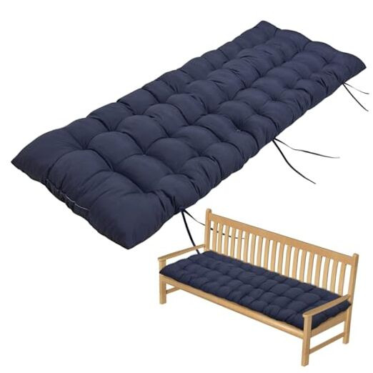Outdoor Waterproof Bench Cushion 51 Inch for Garden Porch or Swing Seat