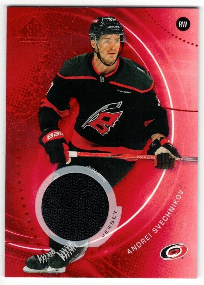 2025-26 SP Game Used - Andrei Svechnikov Red Jersey #63