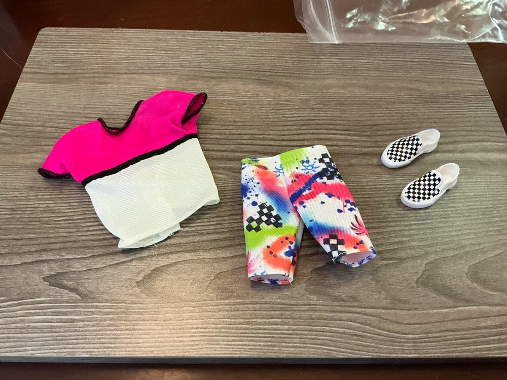 Mattel Barbie Ken Doll Clothes Shirt Shorts Shoes Lot