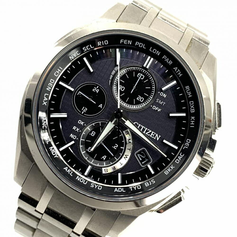 Citizen Atessa Eco Drive H804-T08696 Titanium Solar Quartz Watch - Used