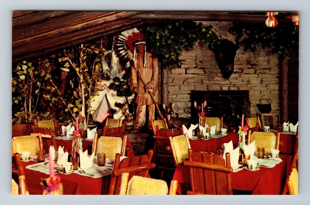 Gurnee IL-Illinois Rustic Manor Restaurant And Cocktail Lounge Vintage Postcard