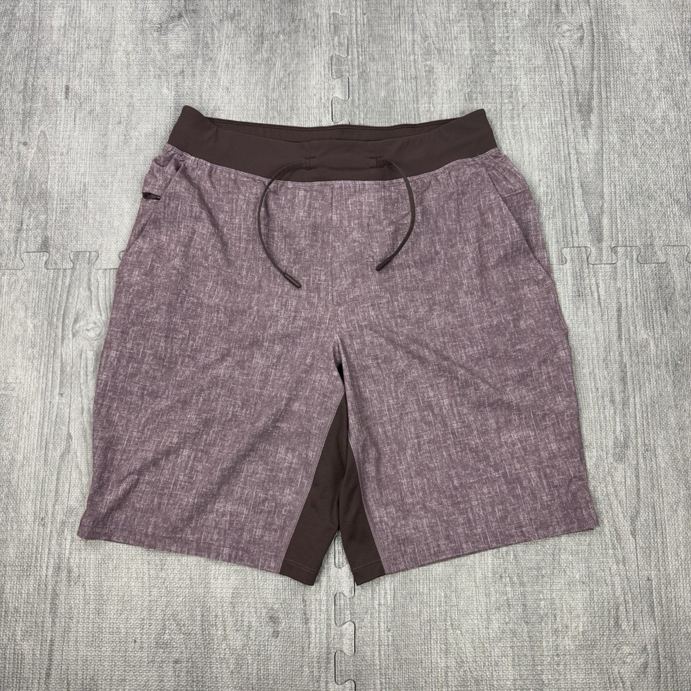 Lululemon T.H.E. Short 9” Mesh Liner Mens M Training Shorts Sunbleached Cherry