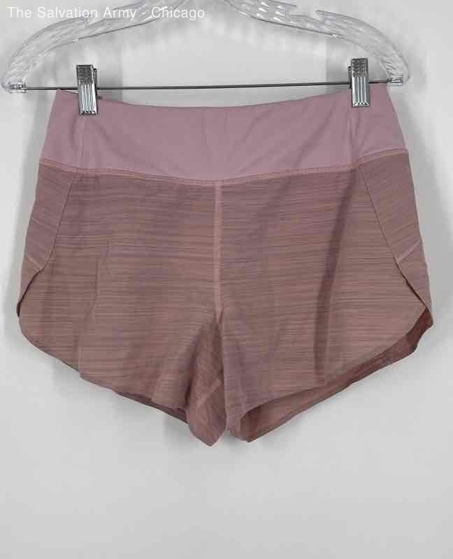 Athleta Womens Pink Elastic Waist Activewear Athletic Shorts Size XS