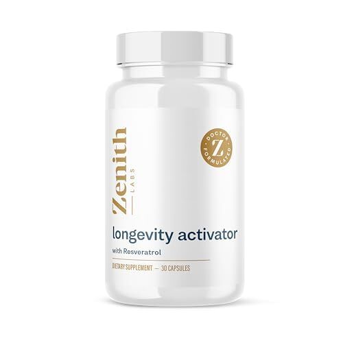 Zenith Labs Longevity Activator Anti-Aging Supplement Dietary Supplement Natu...
