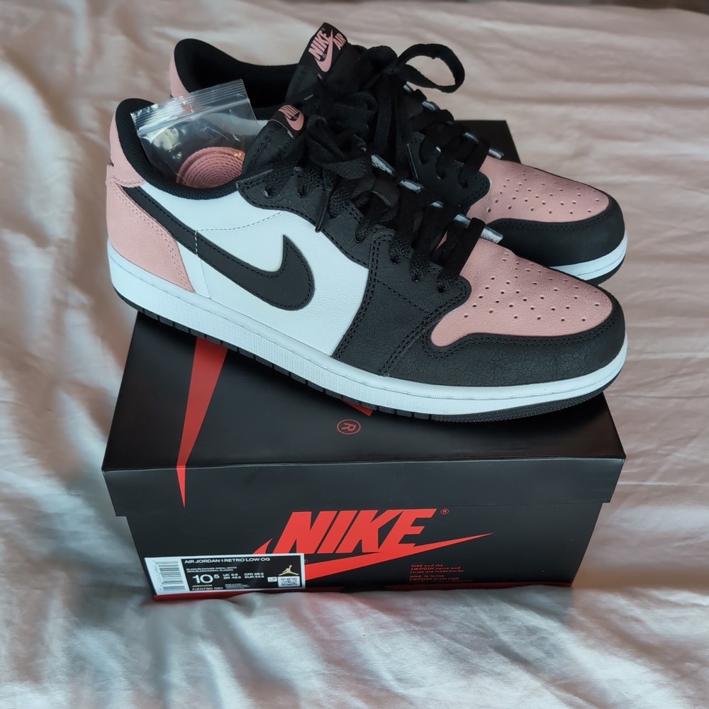Size 10.5 - Jordan 1 Low OG Bleached Coral