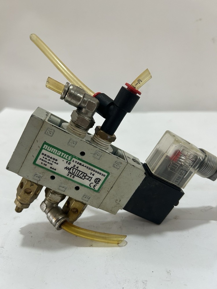 Numatics L12BA452O000030 Pneumatic Solenoid Valve 14-145psig 120VAC