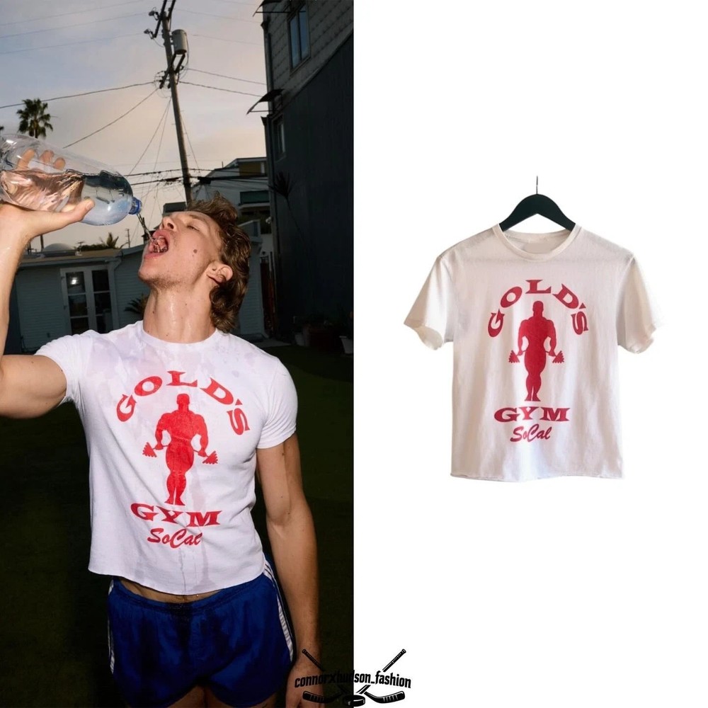 Gold's Gym Socal Connor Shirt, Hockey Movie Romance Fan Matching  Baby Tee