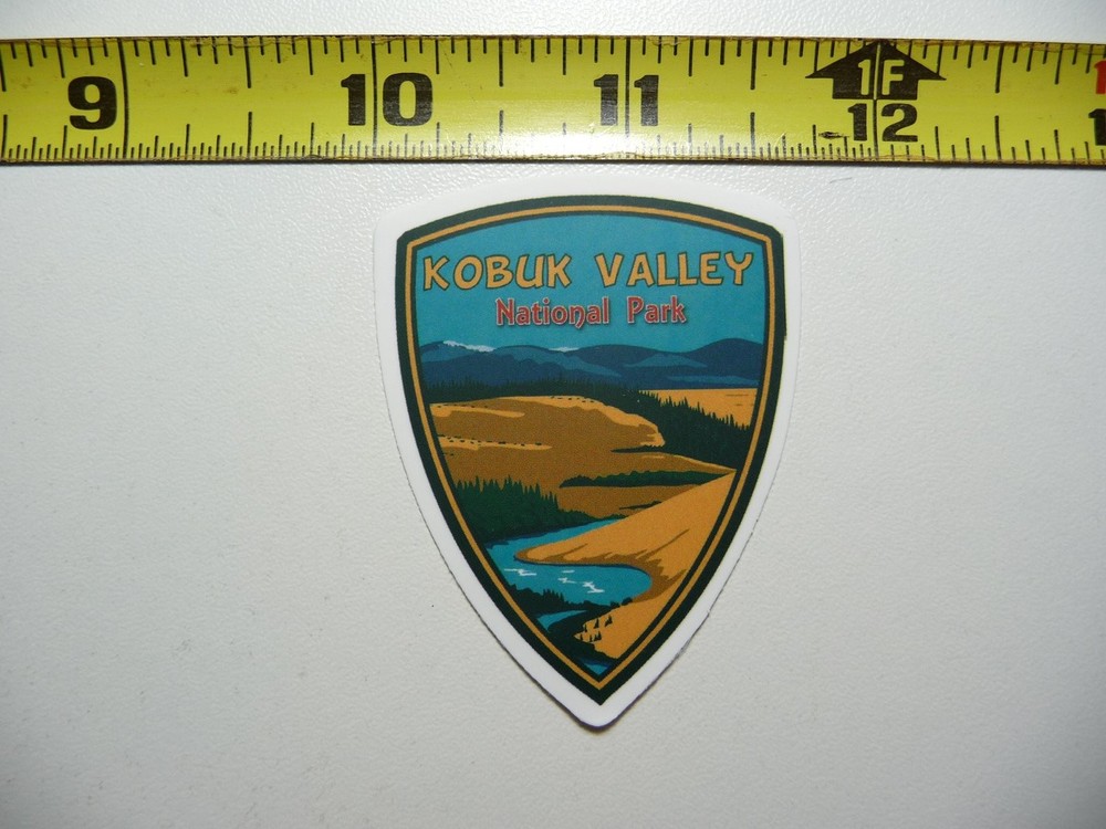 KOBUK VALLEY NATIONAL PARK Sticker - NPS Scenic River Valley Decal