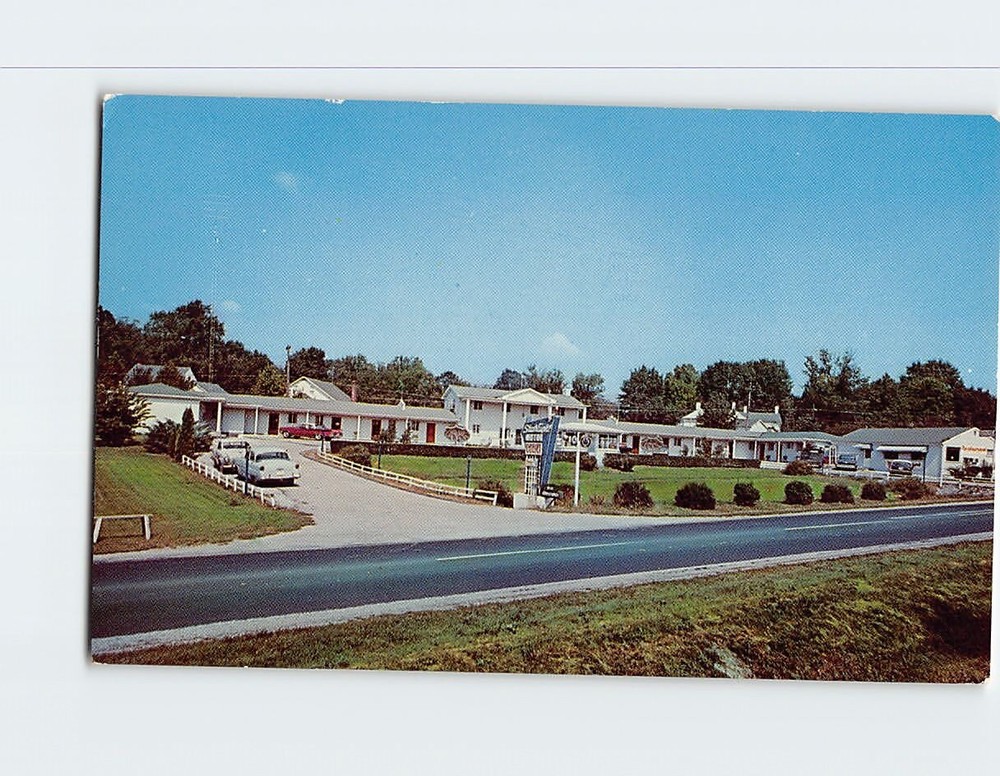 Postcard Starlight Motor Court Kentucky USA