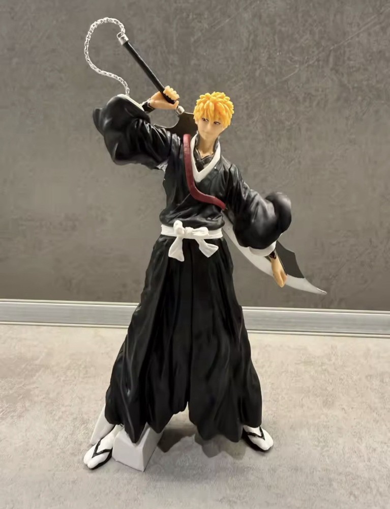21cm Bleach Anime Figure Kurosaki Ichigo Action Figurine PVC