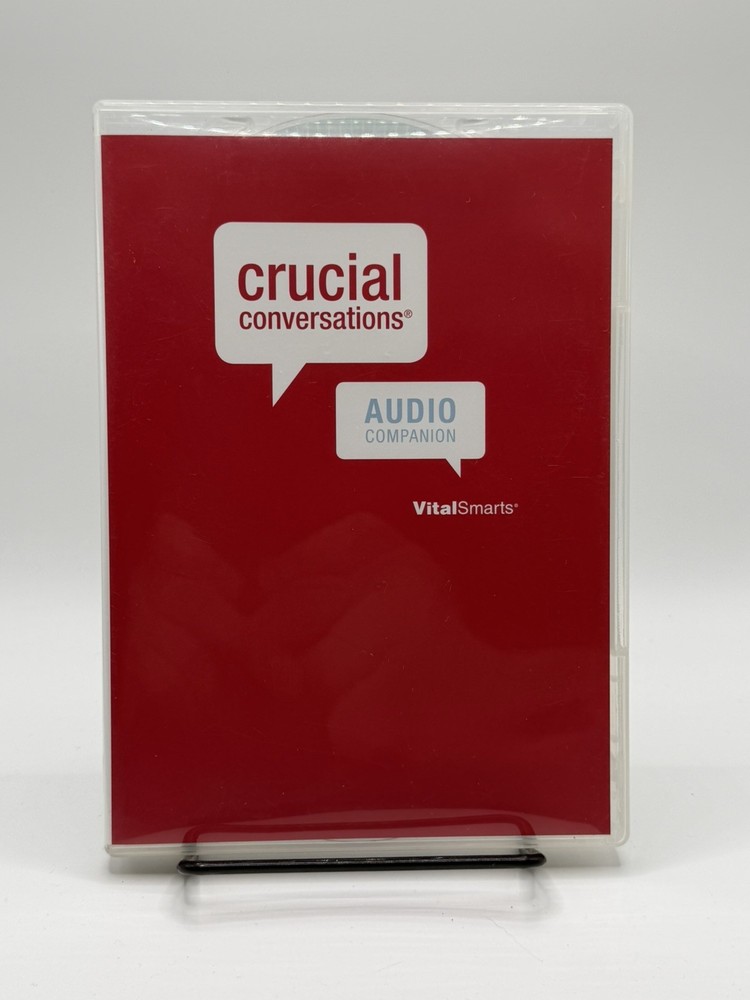 Crucial Conversations Audio Companion - VitalSmarts Audiobook (CD, 2012) 6 Discs