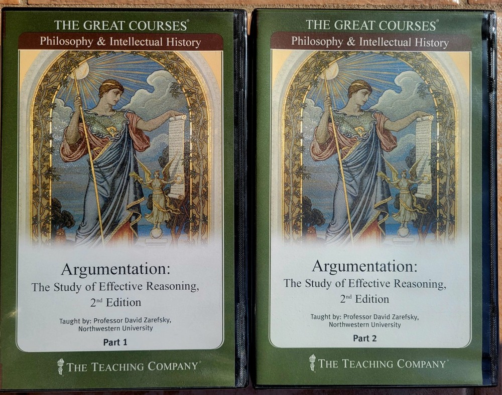 Great Courses ARGUMENTATION The Study Effective of Reasoning 2nd Ed