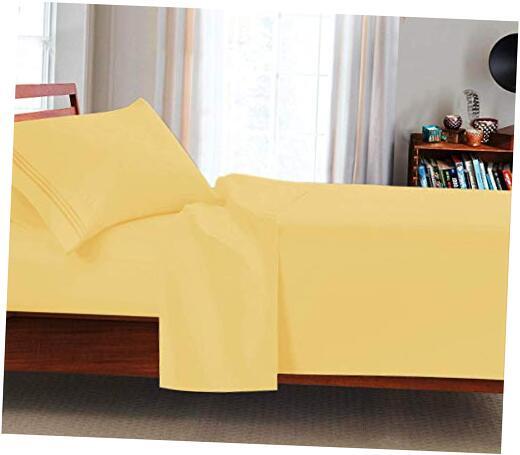 Twin XL 3Pc Sheet Set - Fits College Dorm Room Beds Extra Soft - Deep