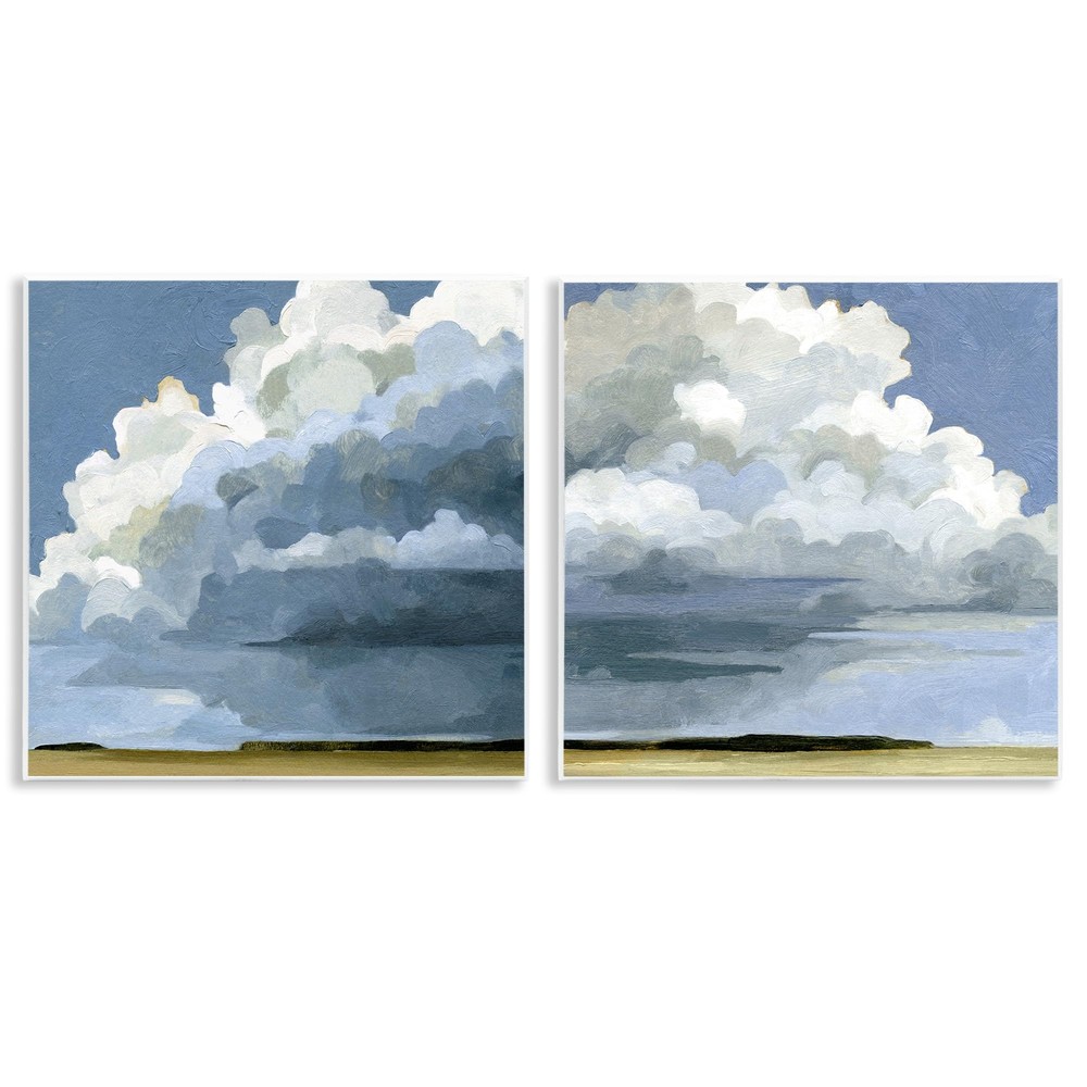 Emma Caroline's Stunning Outdoor Weather Landscape with Cloudy Sky Painting