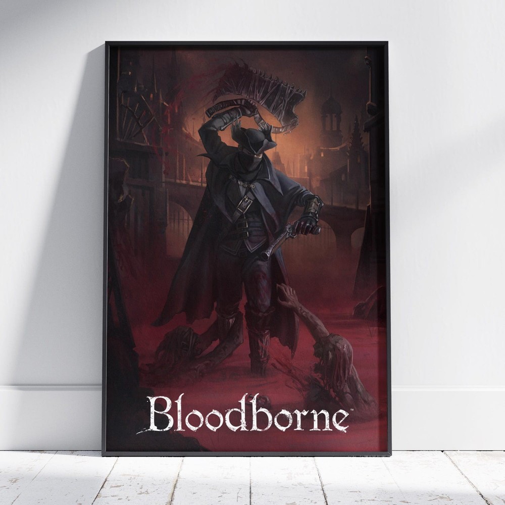 Bloodborne Poster | Lady Maria Video Game Wall Art Print Gamer Gift #5