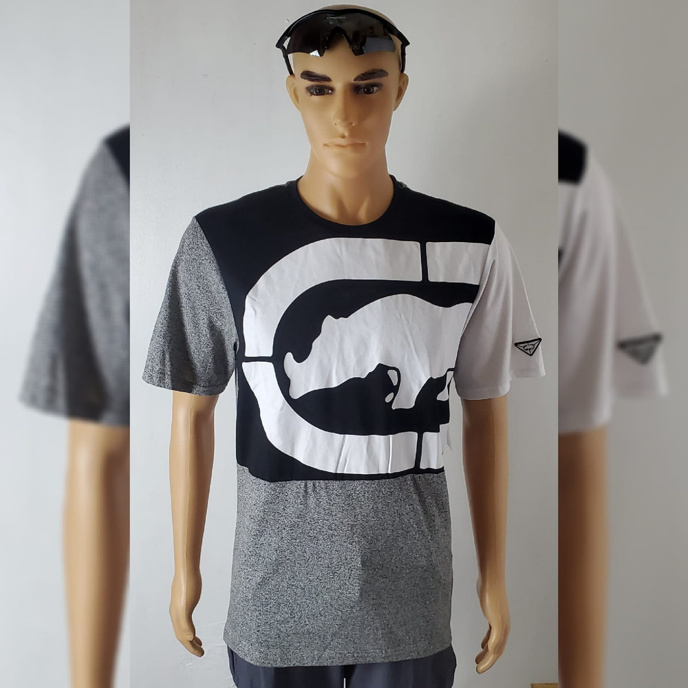 Ecko Unltd  Tshirt Men's Short Sleeve Crew Neck Size M Gray Ecko Logo
