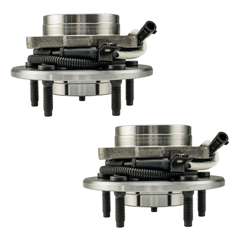 5-Lug Pair Front Wheel Hub Bearing for 4WD 1997-1999 2000 Ford F-150 w/ M12 Bolt