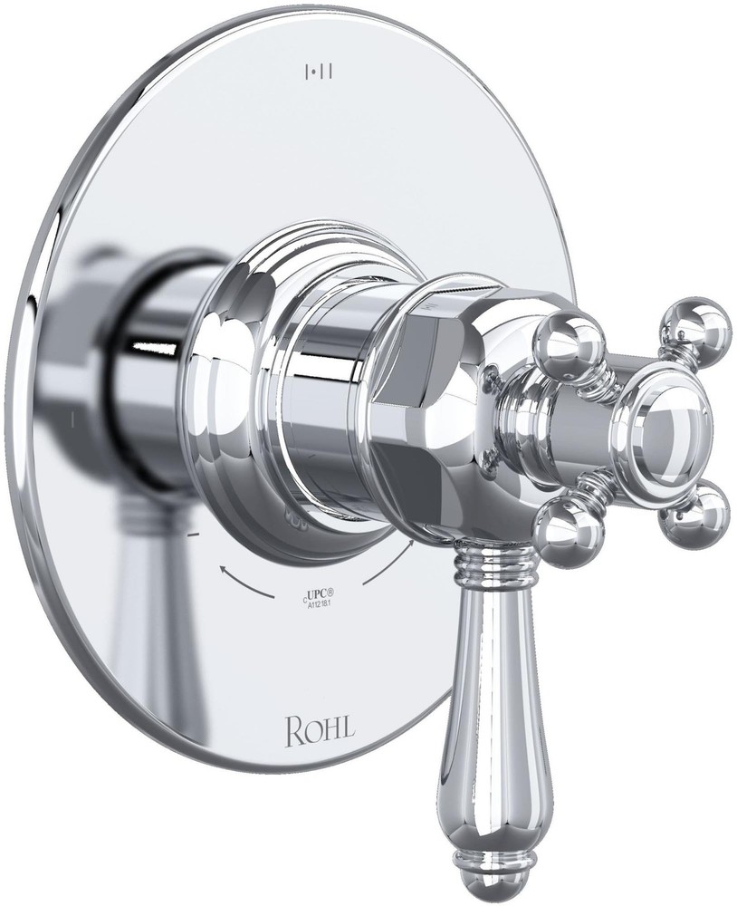 Rohl TTD23W1LM Three Function Thermostatic Valve Trim Only with Single