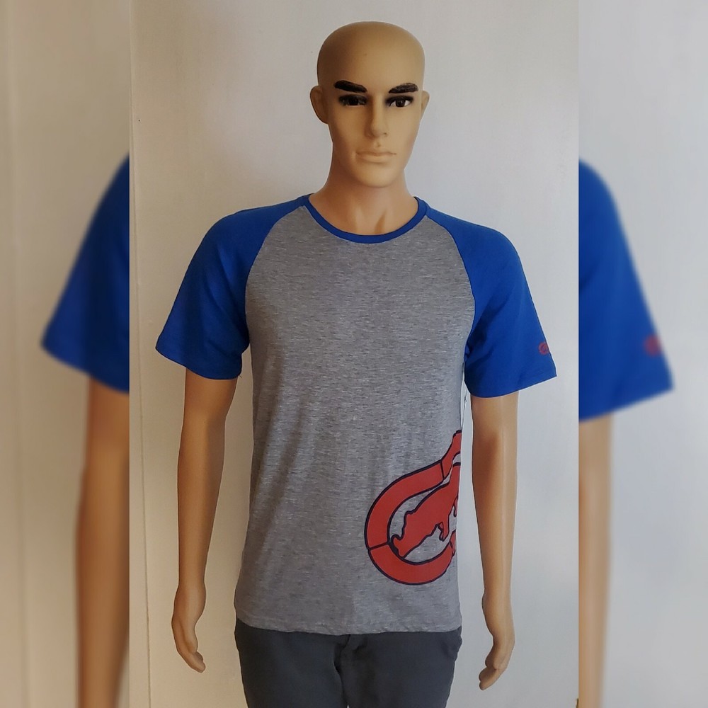 Ecko Unltd Loungewear Tshirt Men's Short Sleeve Size S Grey Lateral Rhino Logo
