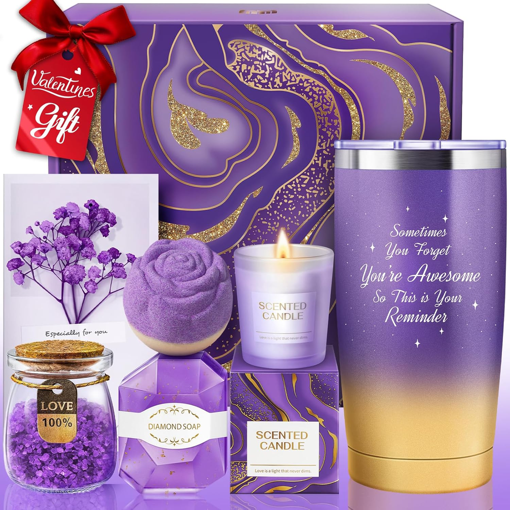 Valentines Day Gifts for Her, Women, Girlfriend, Wife, Gift Basket