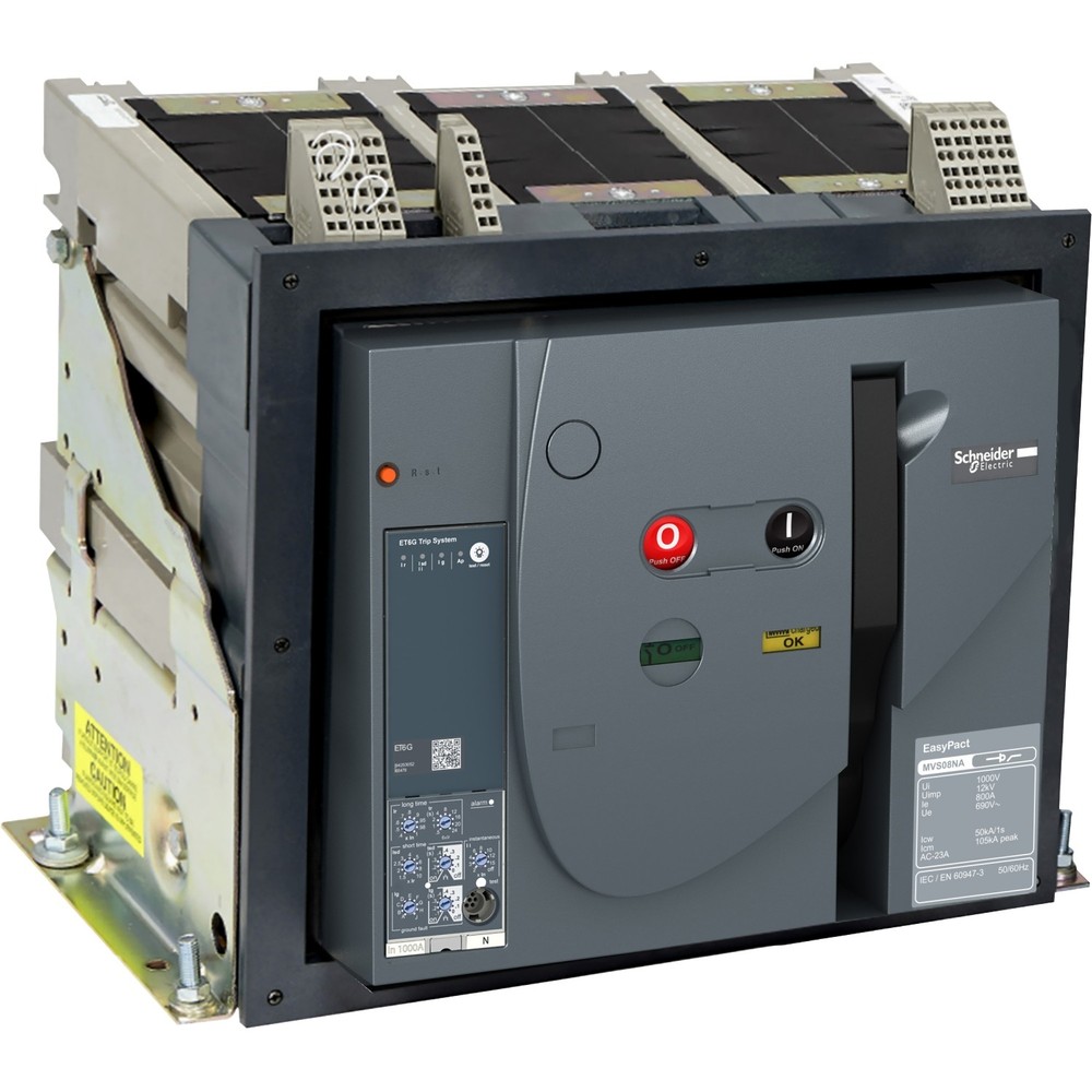 Schneider MVS25H3MF2LG EP MVS CB 2500A 65KA 3P MF ET2I CDM