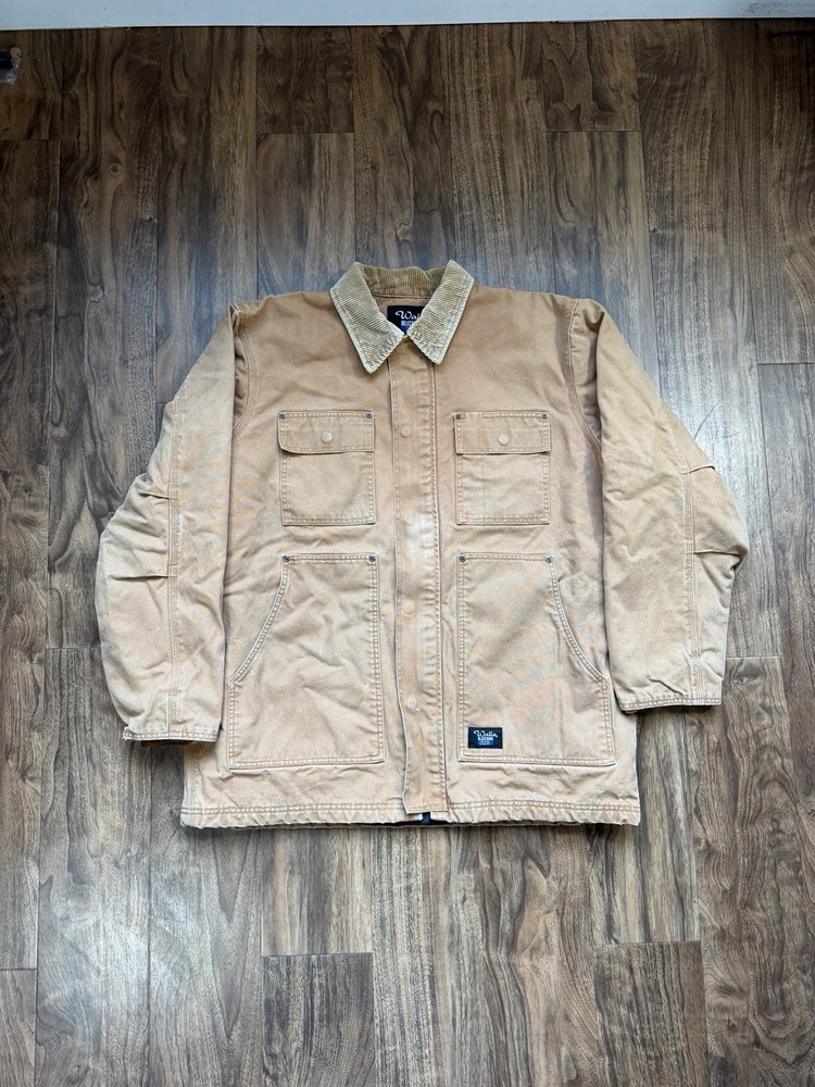Vintage Walls Blizzard Pruf Faded Distressed Canvas Work Jacket Size Large Tall