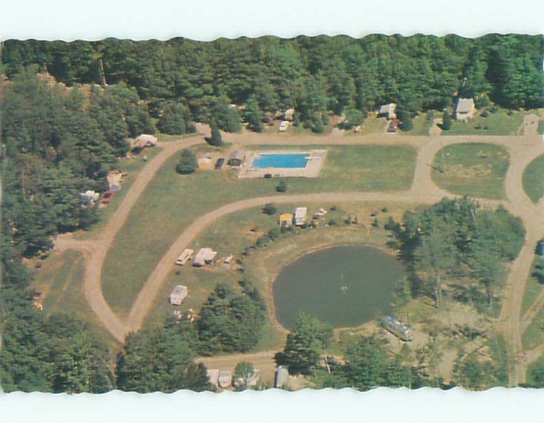 Pre-1980 AERIAL VIEW OF TOWN Belfast Maine ME n3033