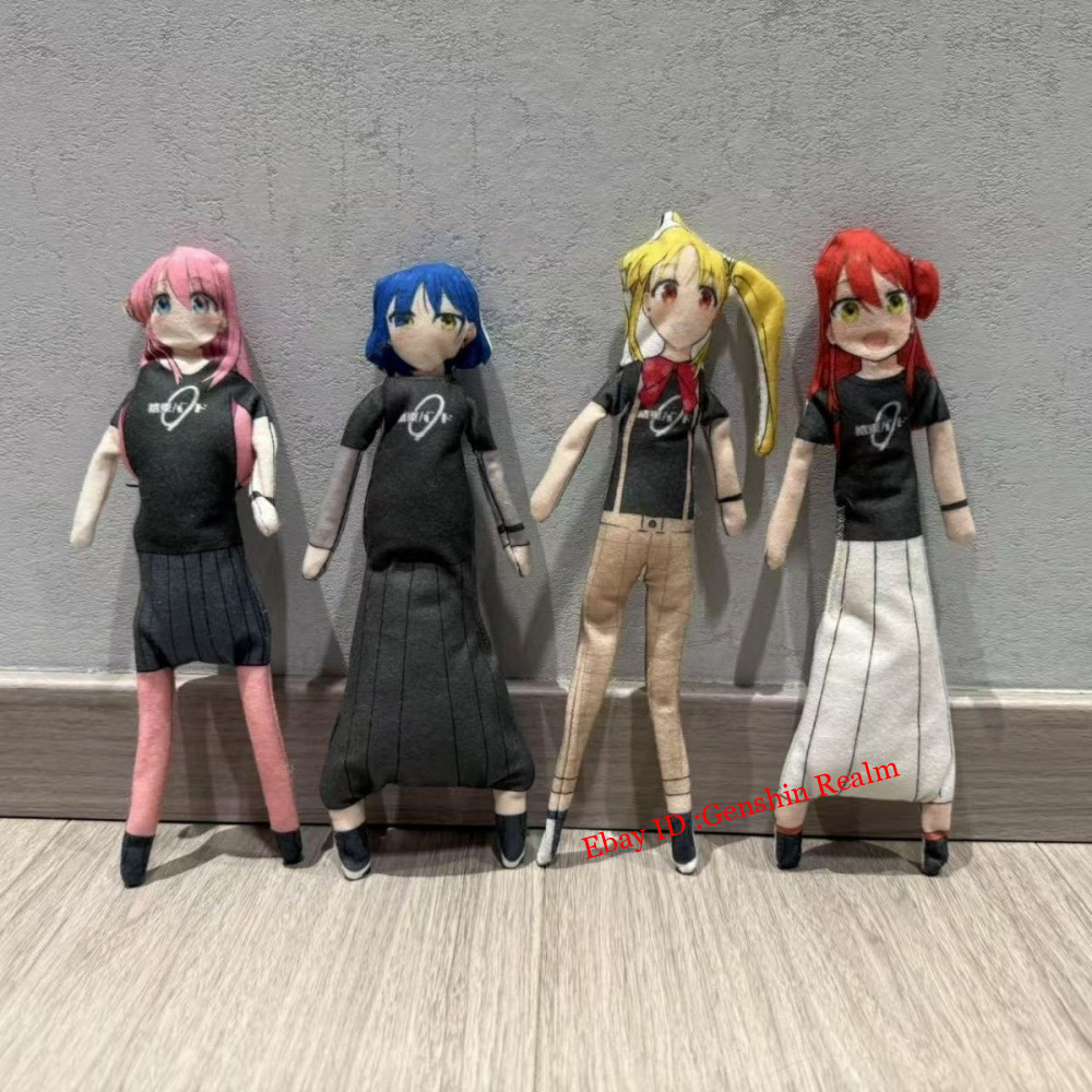 Anime BOCCHI THE ROCK! Gotoh Hitori Plush Wired Doll Figure Collection Toy Gift