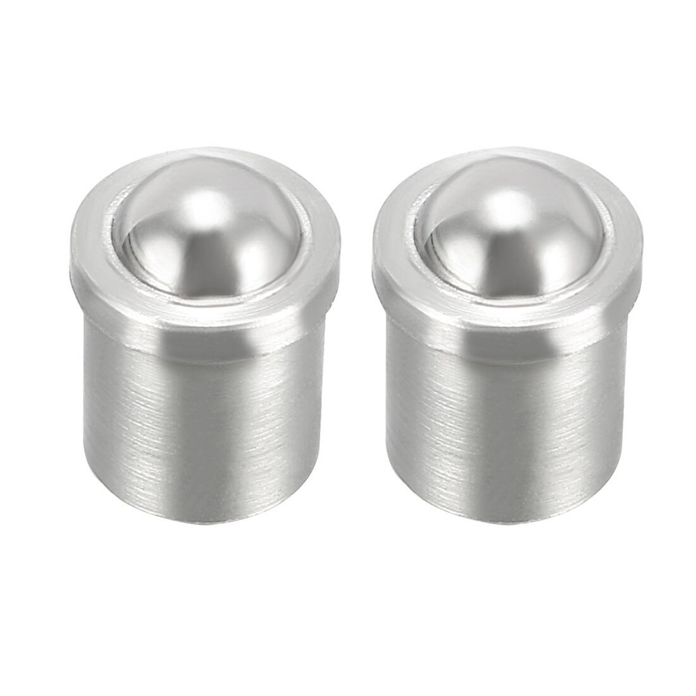 Door Cabinet Closet Drawer 5mm Dia Stainless Steel Ball Catch Latch Catcher 2Pcs