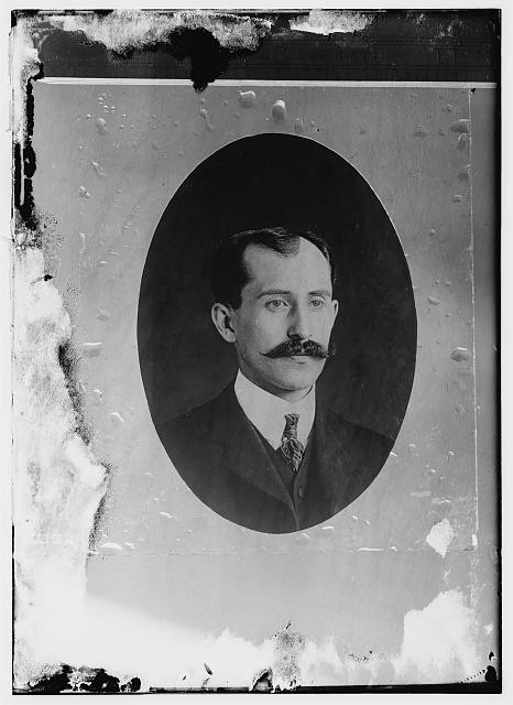 Photo:Orville Wright 1905 Portrait Head and Shoulders Mustache