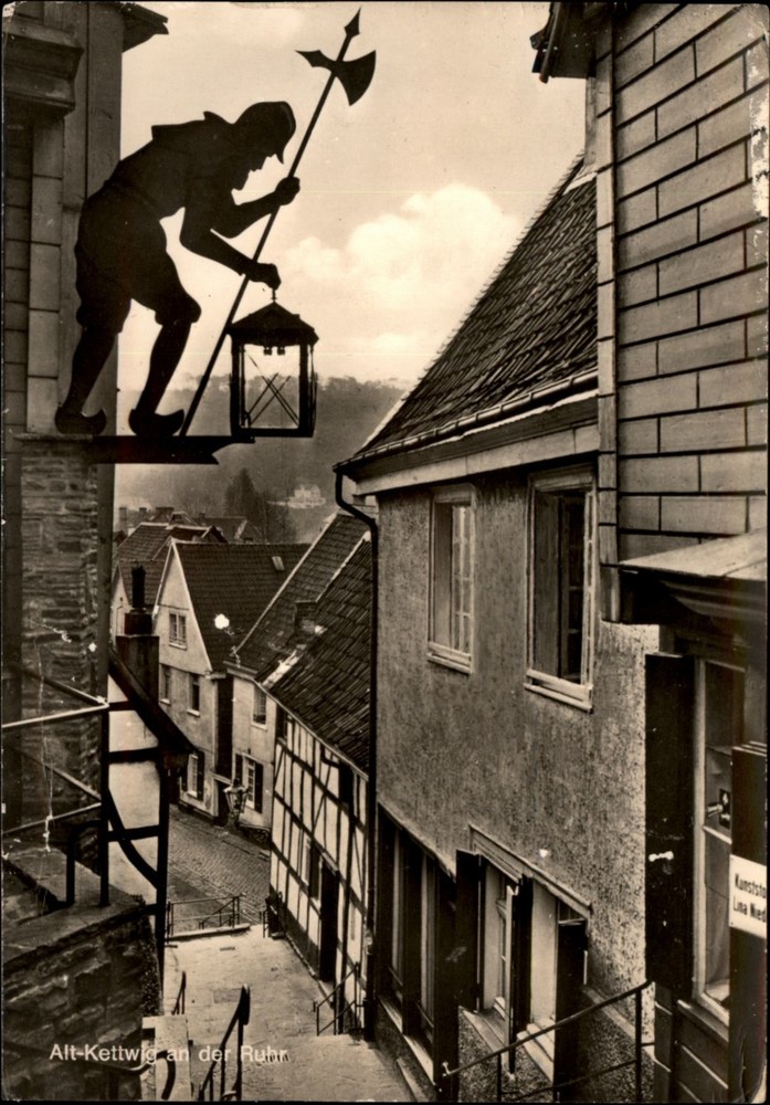 RPPC Alt Kettwig an der Ruhr vintage postcard a520