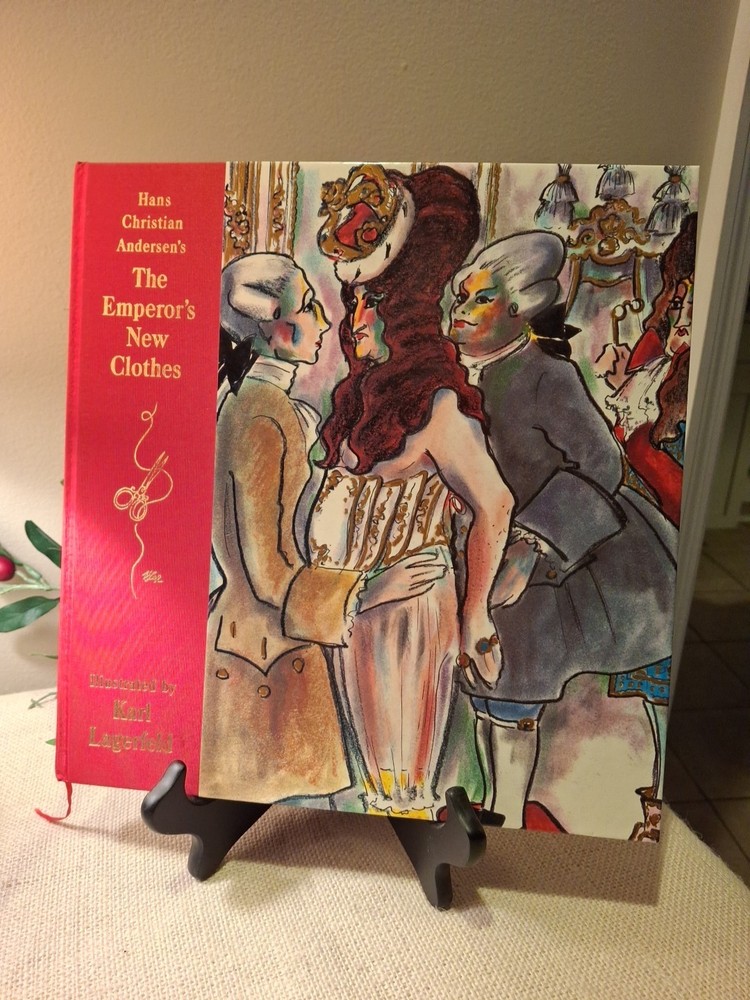 Hans Christian Andersen's The Emperor's New Clothes Karl Lagerfeld 1st 1992 HC