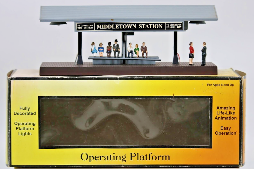 MTH Rail King Operating Passenger Station Platform 30-9107