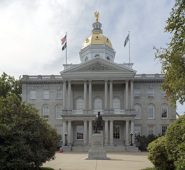 Photo:The state capitol in Concord, New Hampshire