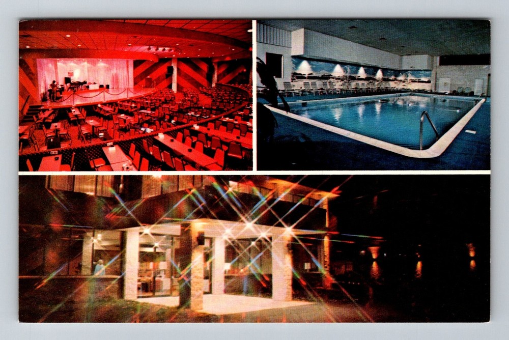 Callicoon, NY-New York, Villa Roma Country Club Indoor Lounge Vintage Postcard