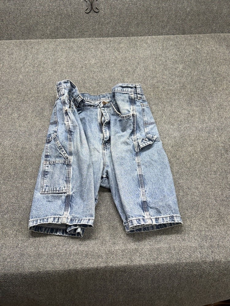 Wrangler Denim Carpenter Shorts Men’s Size 42 Blue Utility
