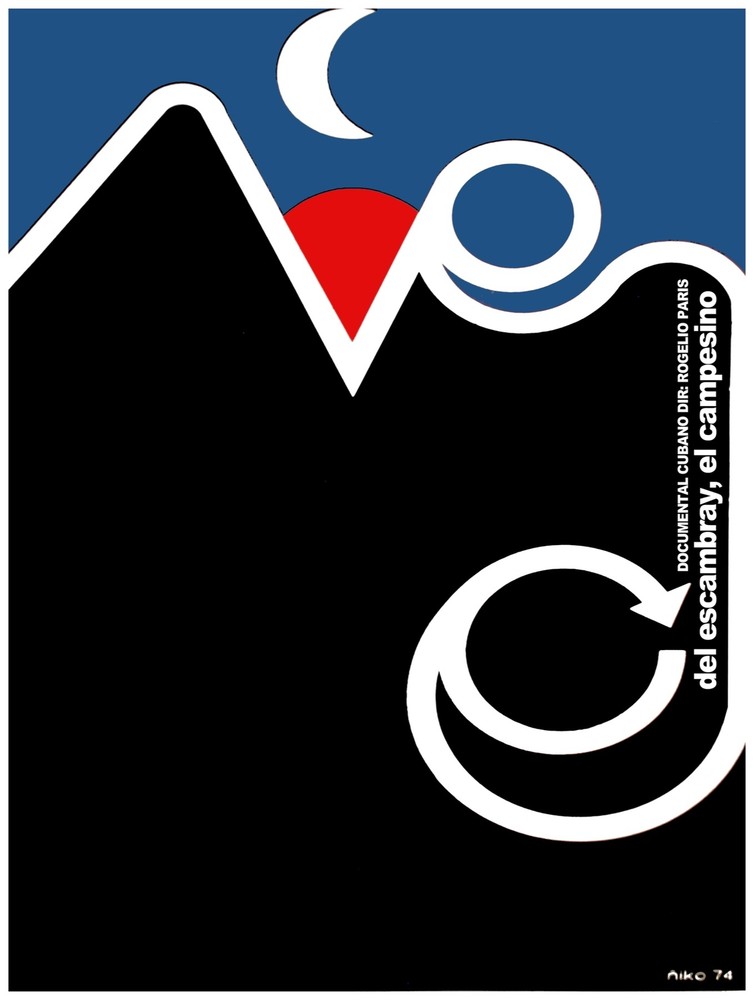 779.Del Escambray, El Campesino Decor POSTER.Graphics to decorate home office.