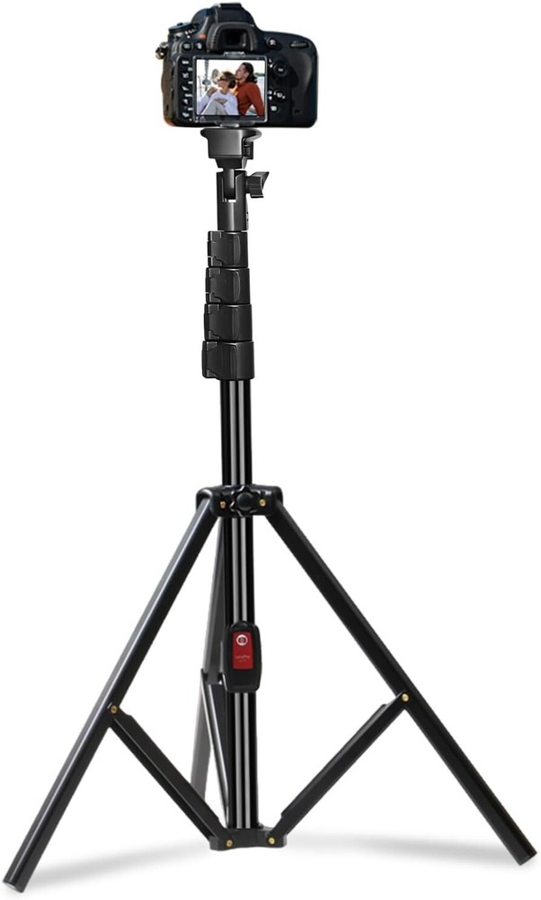 Phone Tripod Stand with Wireless Remote Versatile Tripod Stand 360 Rotating