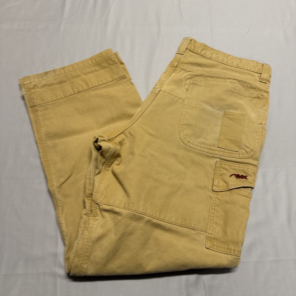 Mountain Khakis Alpine ユーティリティ パンツ メンズ 38x32 ダブル ニーキャンバス ヘビー級