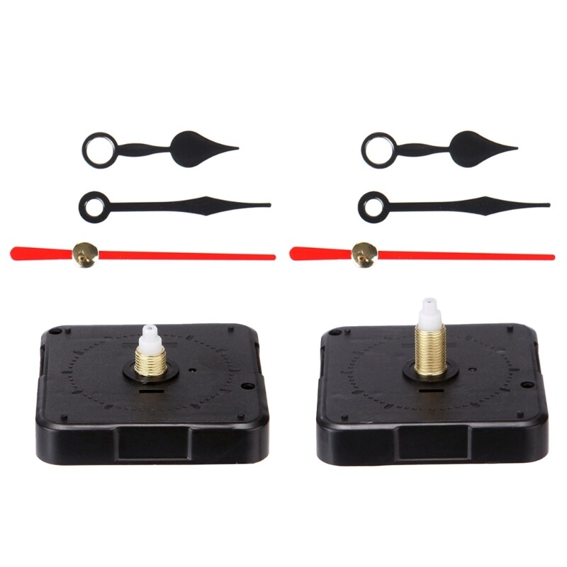 Quiet Quartzs Clock Movement with Hand Kits for DIY Clock Repair and Replacement