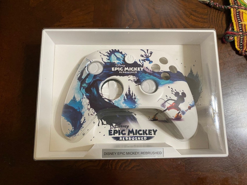 Epic Mickey Rebrushed Nintendo Switch Preorder with Candy Controller Faceplate