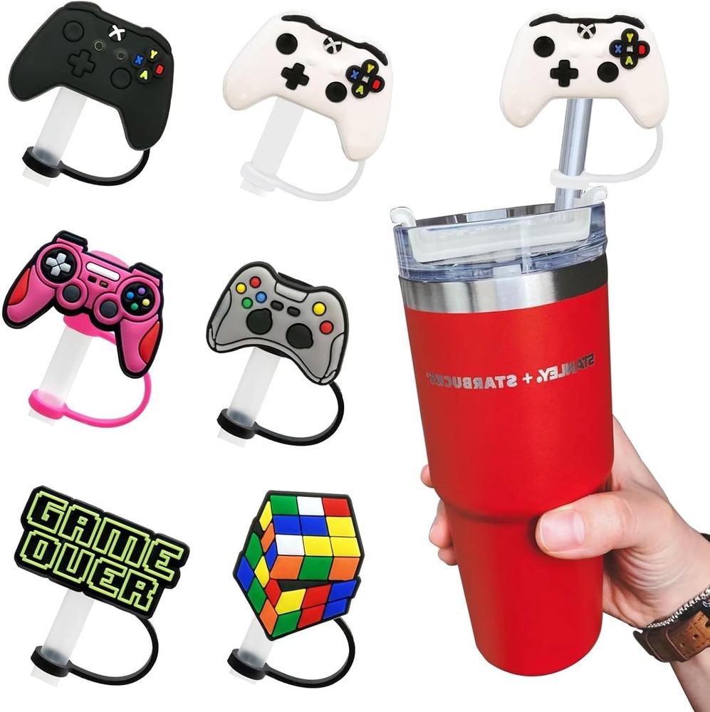 6-Pack Stanley Cup Straw Covers for 30-40 oz Tumblers