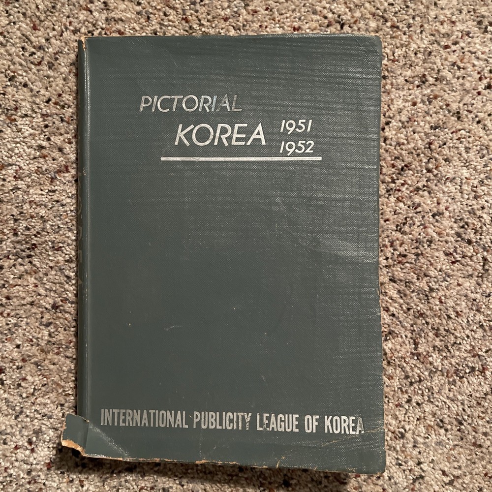 Pictorial Korea 1951-1952 (1953 Softcover) Communism Invasion War Pusan 한국